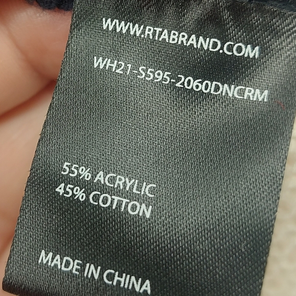 RTA distressed striped jumper sweater - Picture 9 of 12